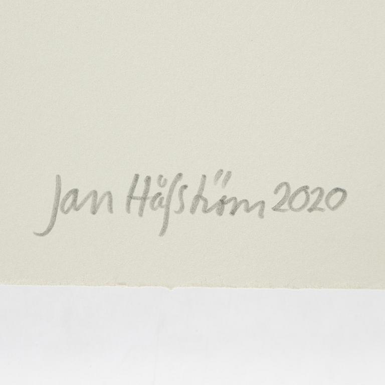 Jan Håfström, etsning, 2020, signerad 45/50.