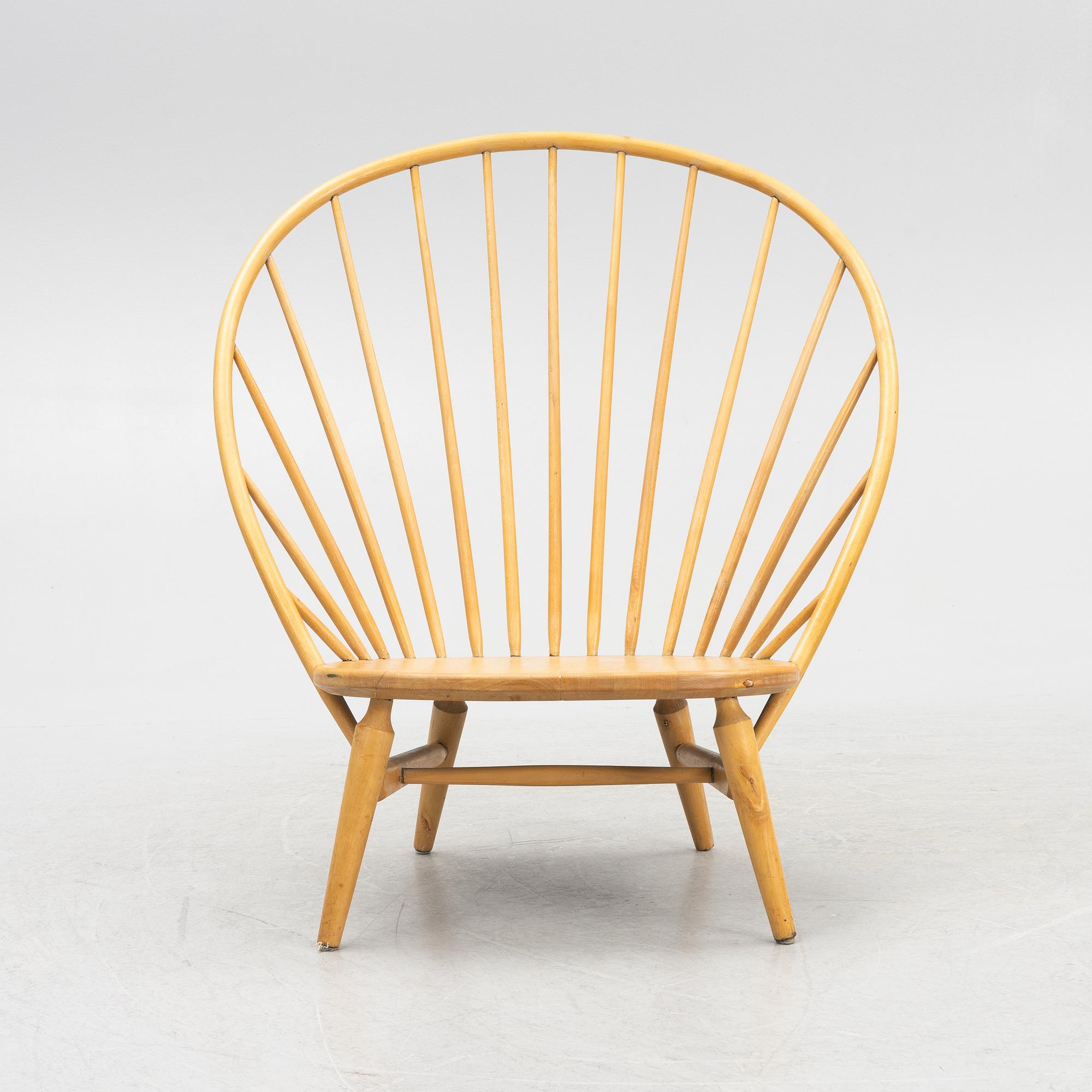 Sven Engström & Gunnar Myrstrand, fåtölj, "Bågen", Nässjö Stolfabrik, 1900-talets mitt.