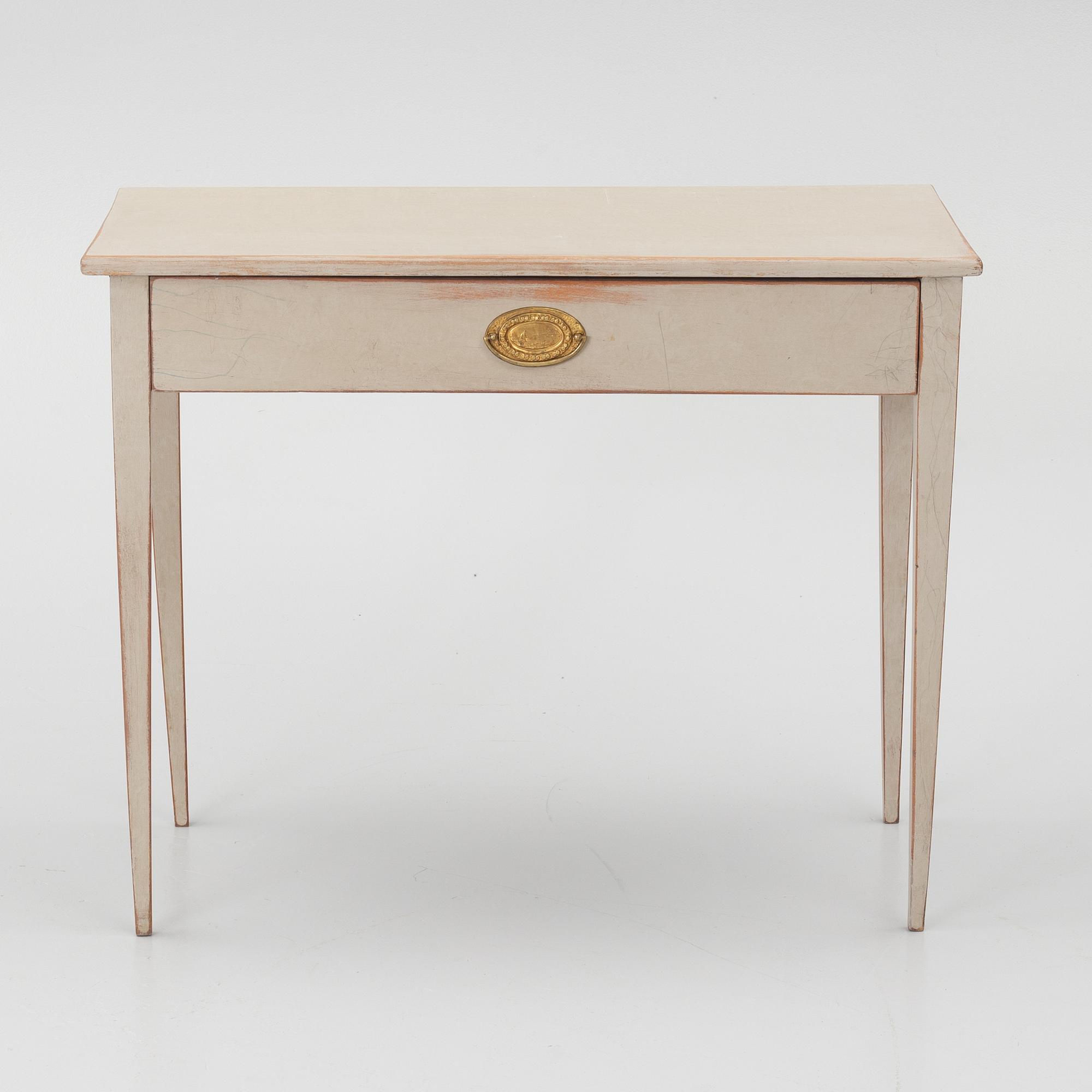 A table, mid-19th century.