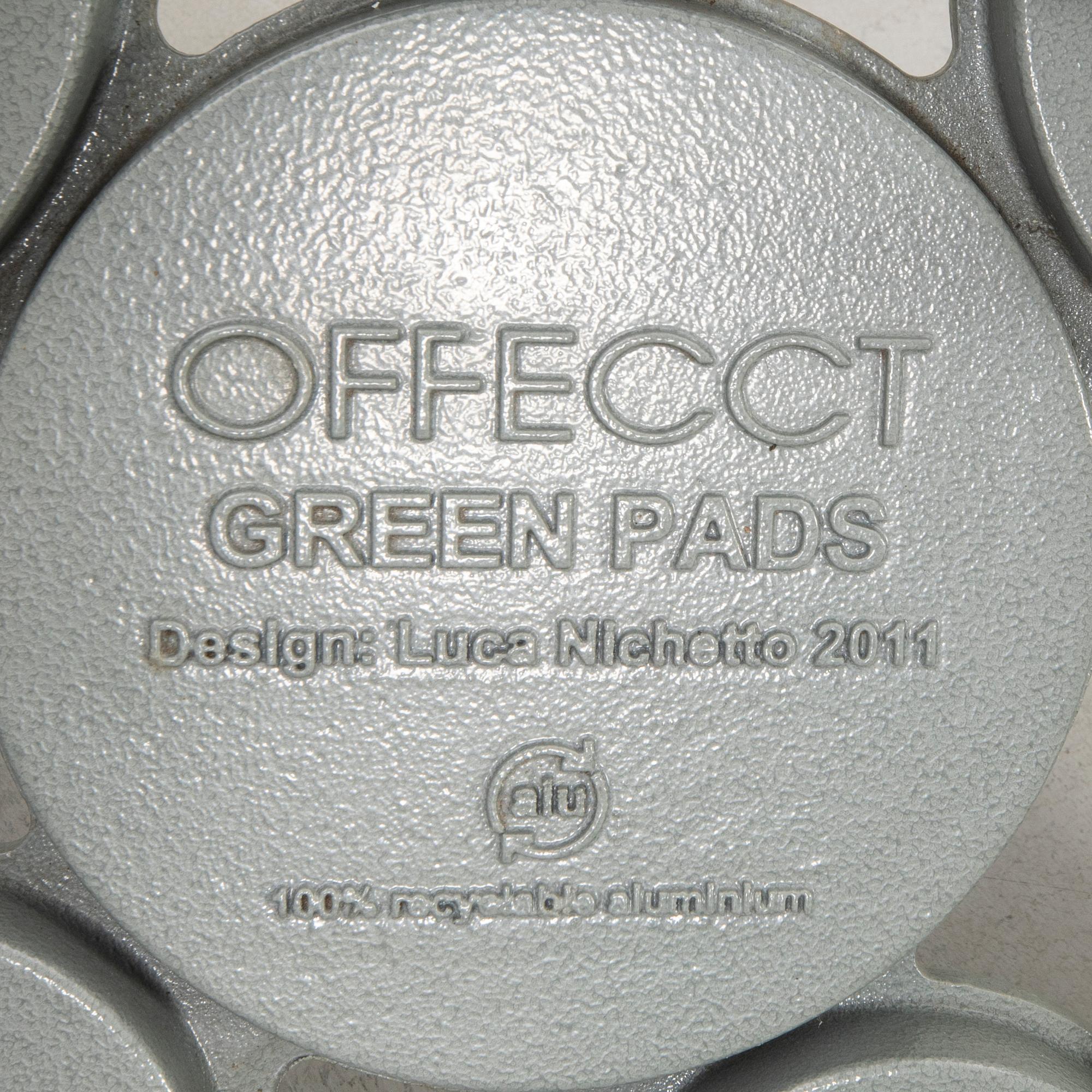 Luca Nichetto, bord/blomsterbord "Green Pads" Italien samtida.