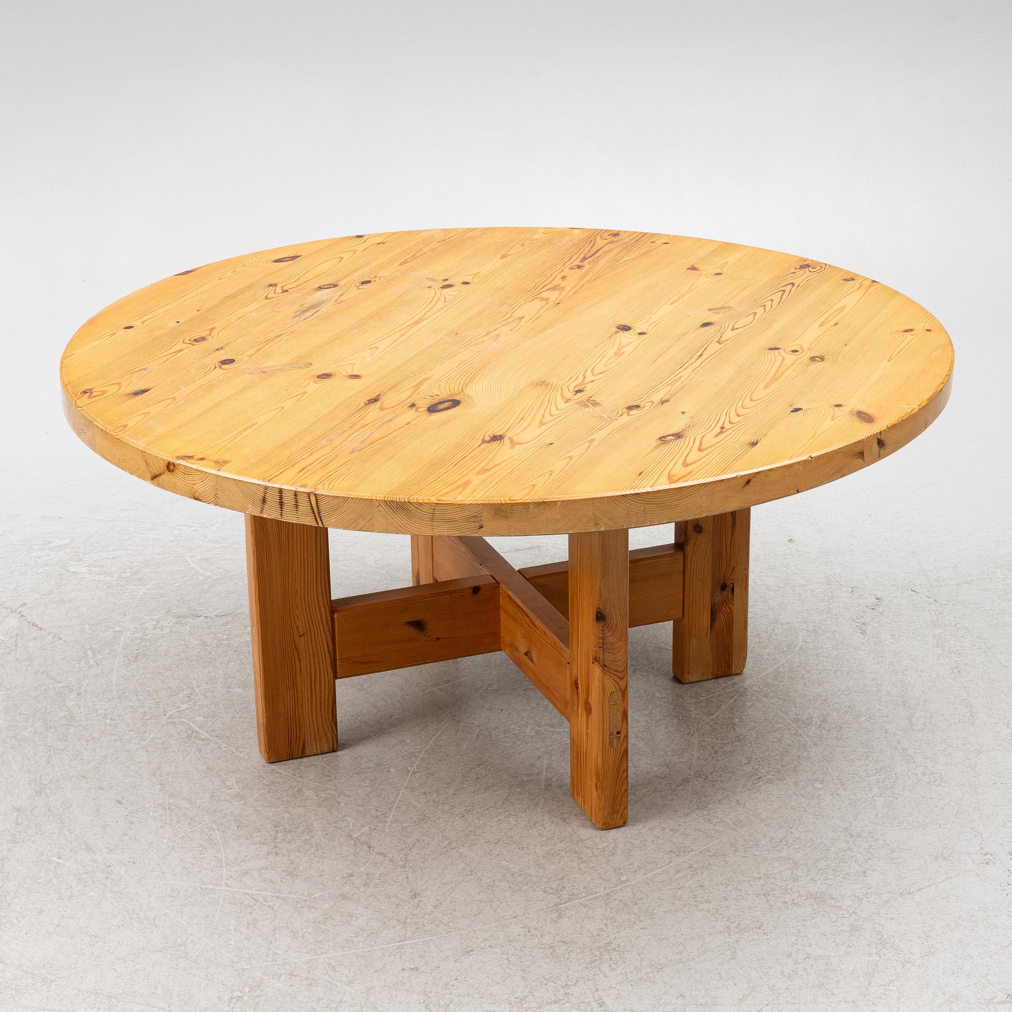 Roland Wilhelmsson, a dining table, 'Oden', Ågesta, 1974.