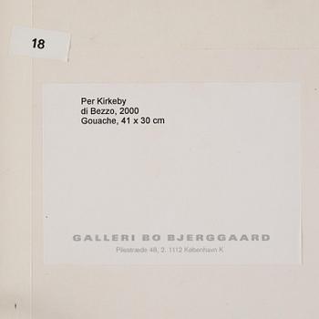 Per Kirkeby, "di Bezzo".