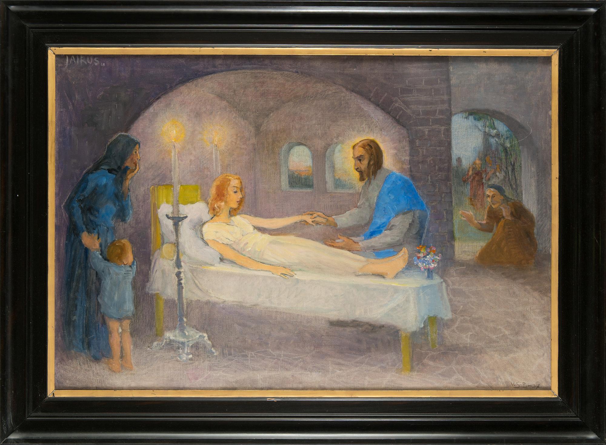 Venny Soldan-Brofeldt, oil on canvas, signed and dated -37.