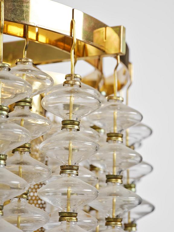 Hans-Agne Jakobsson, an "Estrella" ceiling lamp model "T 580", Hans-Agne Jakobsson AB, Markaryd, 1960s-70s.