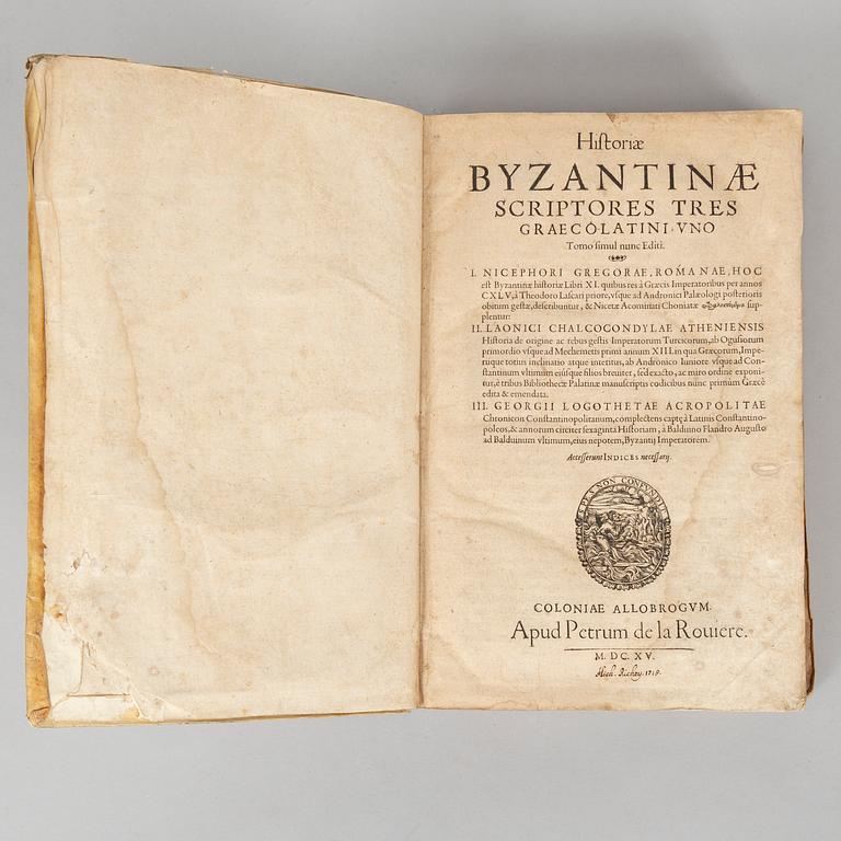 Byzantine history, 1615.