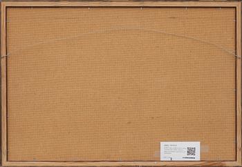 ERNST BILLGREN OCH CARL JOHAN DE GEER (HETS), akryl på pannå, signerad och stämplad.