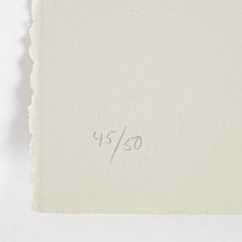 Jan Håfström, etsning, 2020, signerad 45/50.