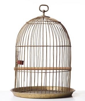 Firma Svenskt Tenn, fågelbur, 1900-talets förra hälft, proveniens Estrid Ericson.