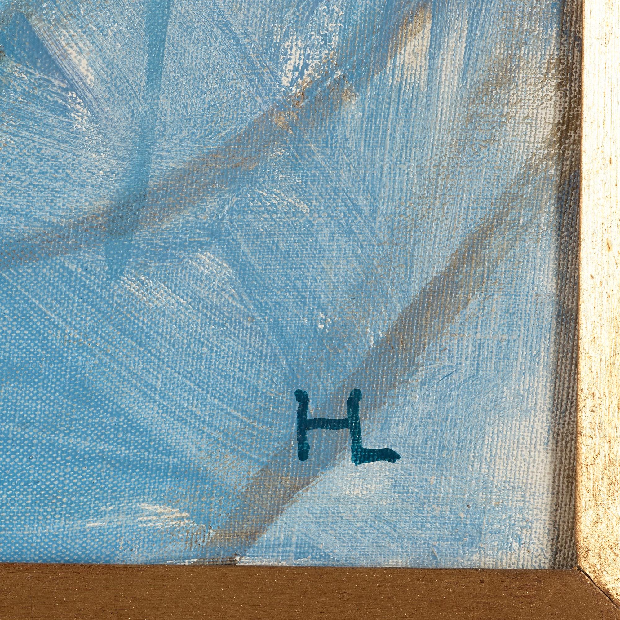 Hilding Linnqvist, HILDING LINNQVIST, oil on canvas, Signed HL. Executed in the 1930s.