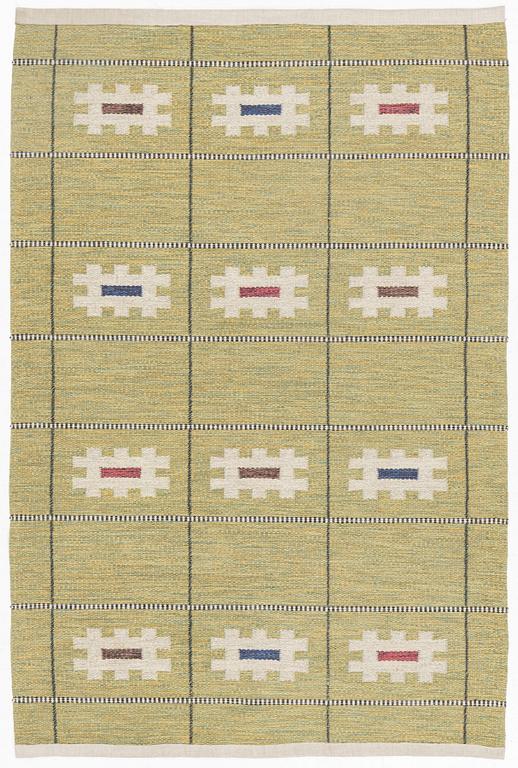 Ingegerd Silow, troligen. Matta, rölakan, ca 205 x 138 cm.