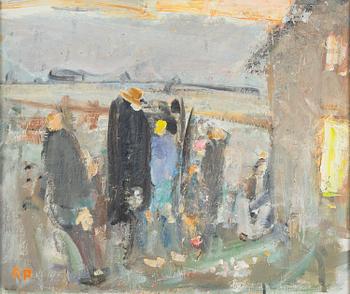 Ragnar Person, olja på duk, signerad RP.