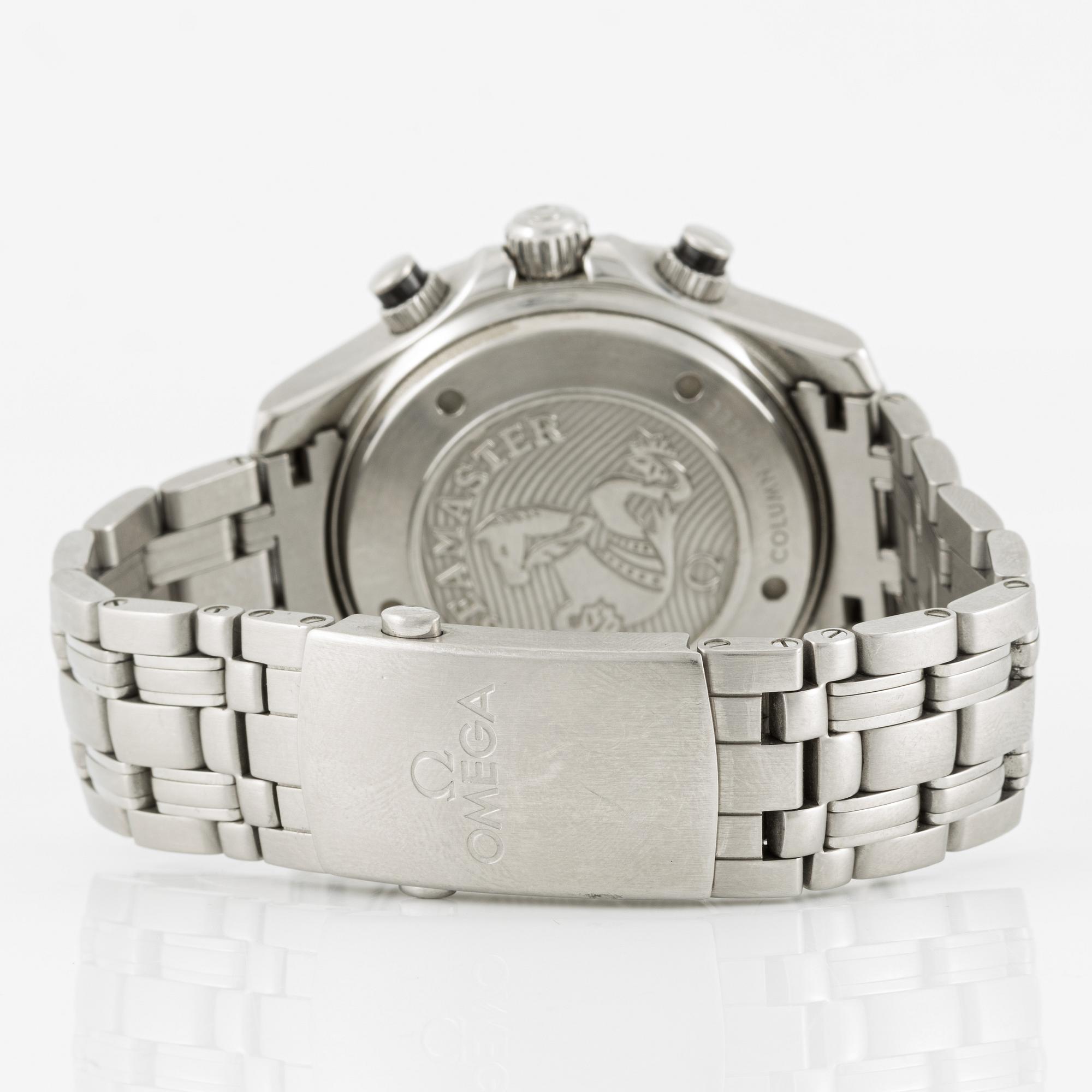 Omega, Seamaster Diver 300M, wristwatch, chronograph, 44 mm.