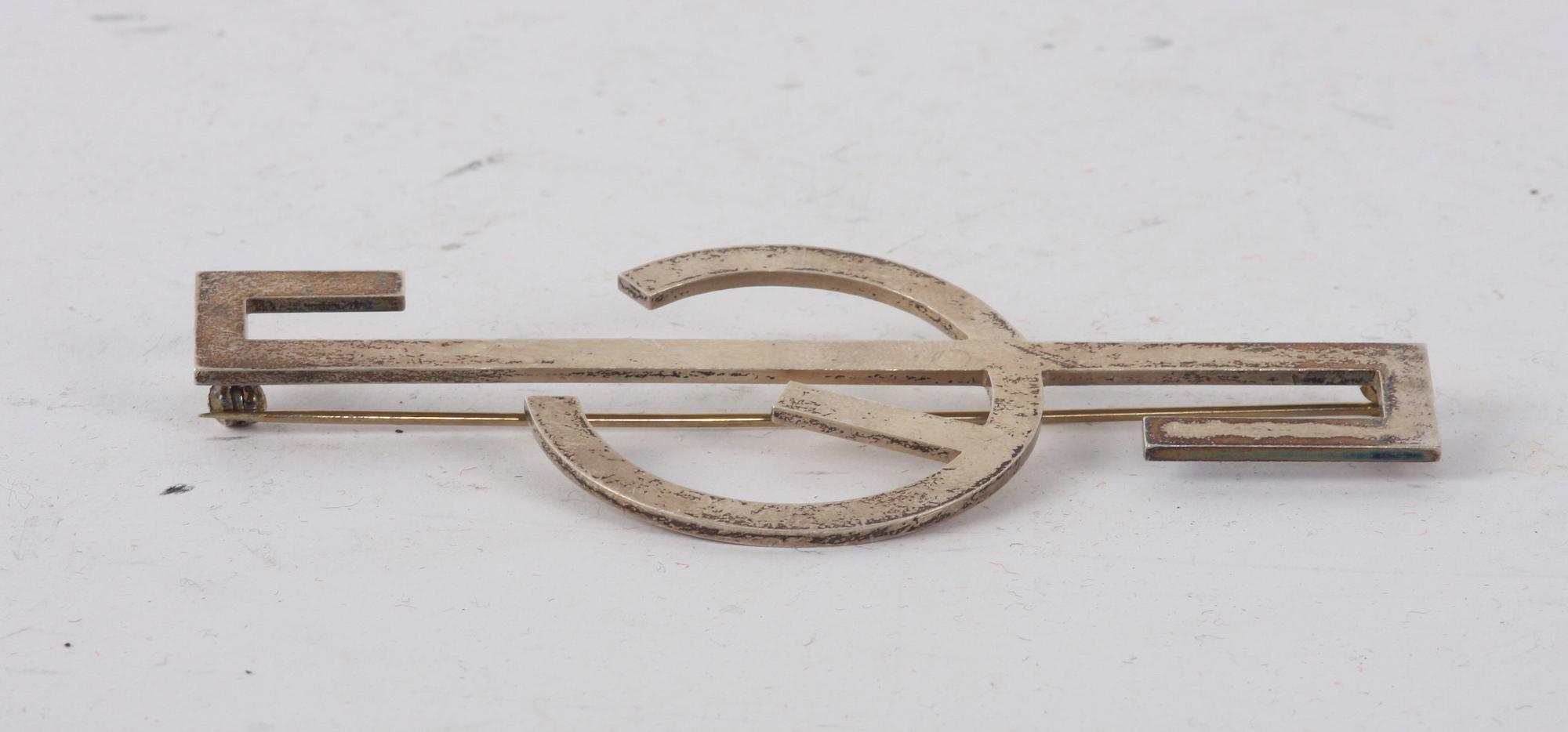 BROSCH, silver, Wiwen Nilsson, Lund 1939.