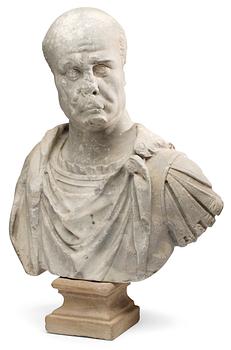 1100. A 16/17th century marble bust.