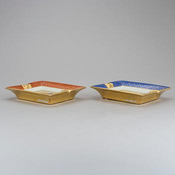 ASKFAT, 2 stycken, porslin, Hermès.