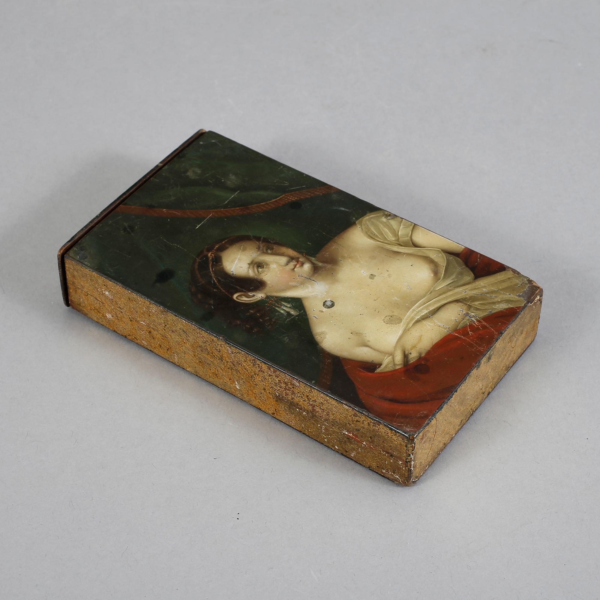 CIGARETTETUI, möjligen Ryssland, 1800-talets första hälft.