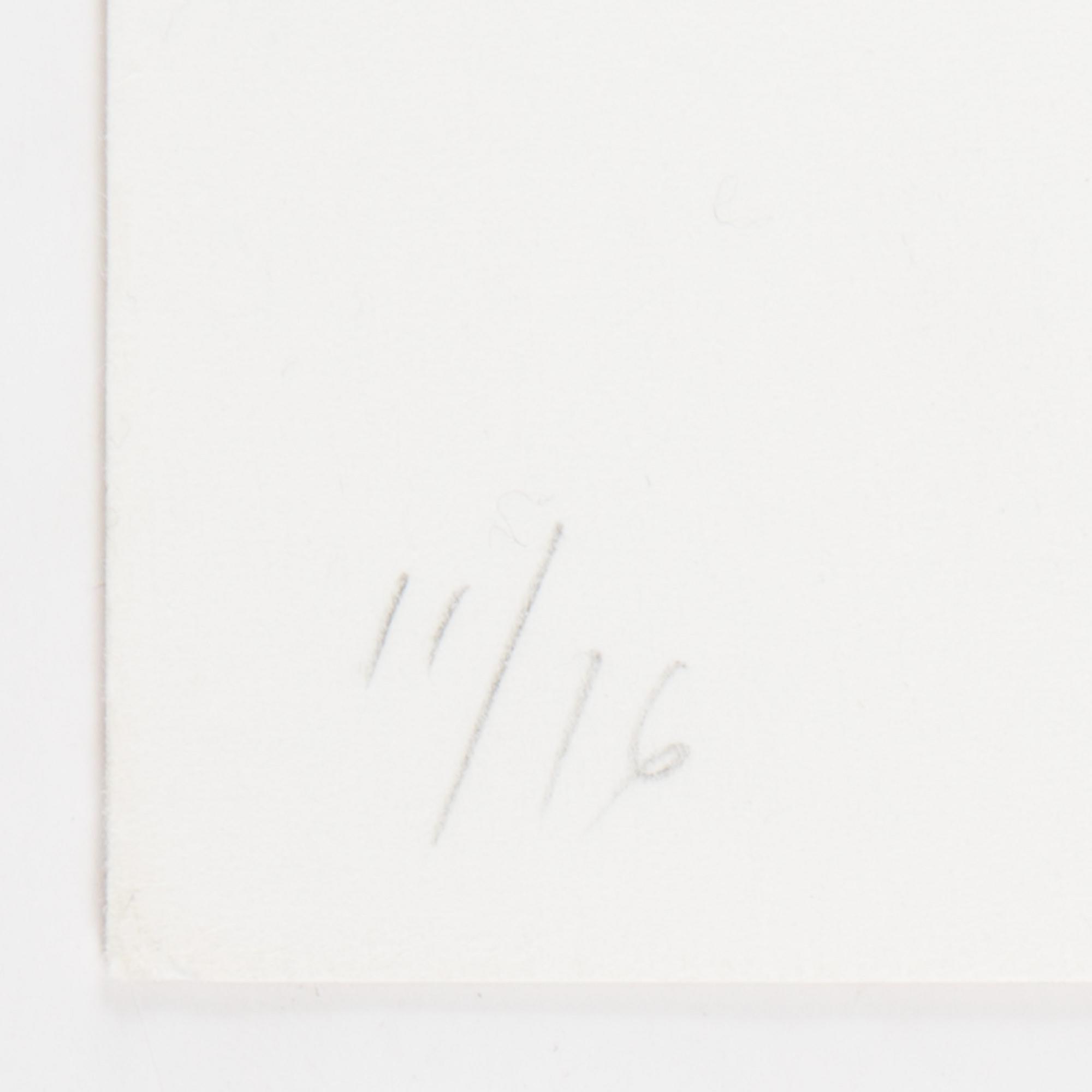 PARTI GRAFIK, 9 delar, mesta dels litografier, b.la C Göran Karlsson, Malcom Morley mm, samtliga signerade.