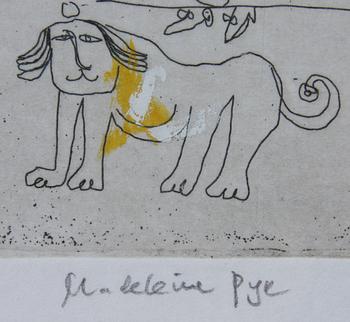 MADELEINE PYK, , litografi, sign.