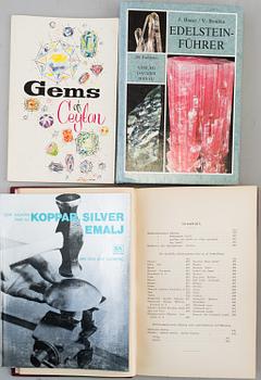 BÖCKER/HÄFTEN, 15 vol. smyckeslitteratur.