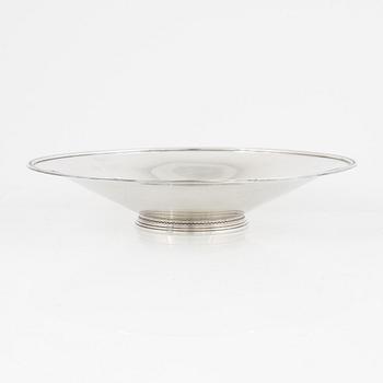 Erik Fleming, a sterling silver bowl, Atelier Borgila, Stockholm 1954.