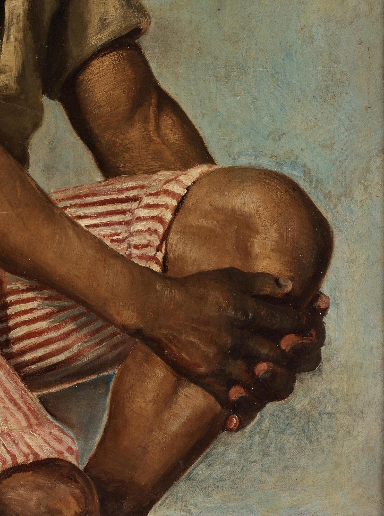 Alma Holsteinson, Porträtt föreställande Pierre Louis Alexandre.