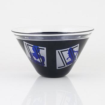 Klas-Göran Tinbäck, a unique vase, executed in his own studio, 1996.