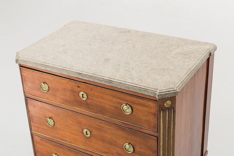 A swedish gustavian Drawer 18th century.