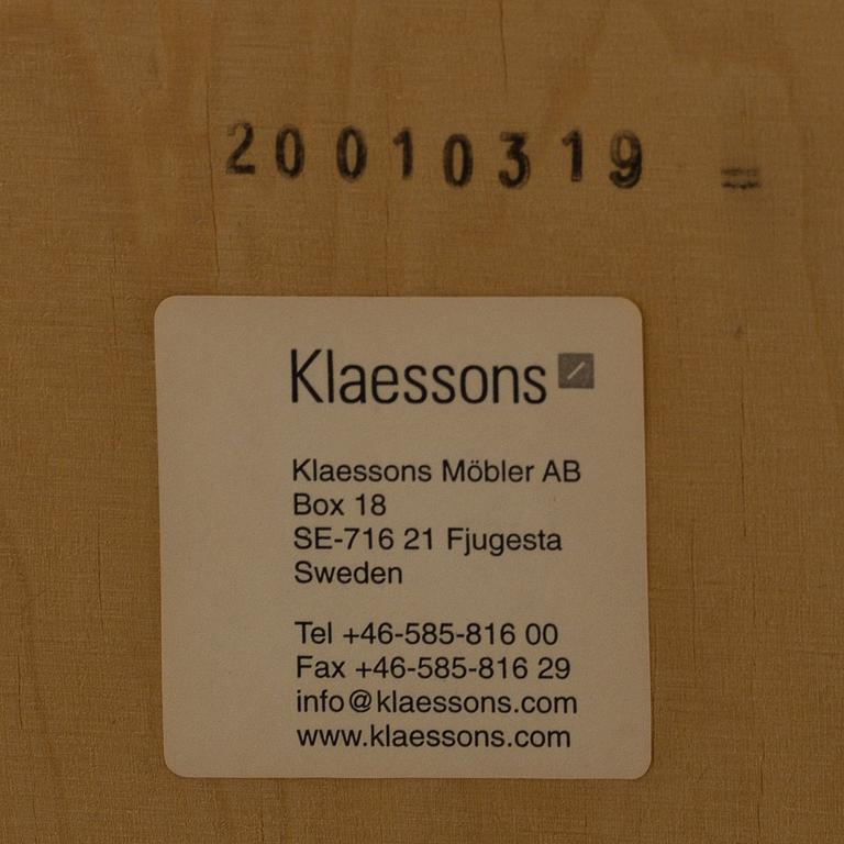 KLAESSONS, a "Longo", bench, Fjugesta, Sweden, 21st century.