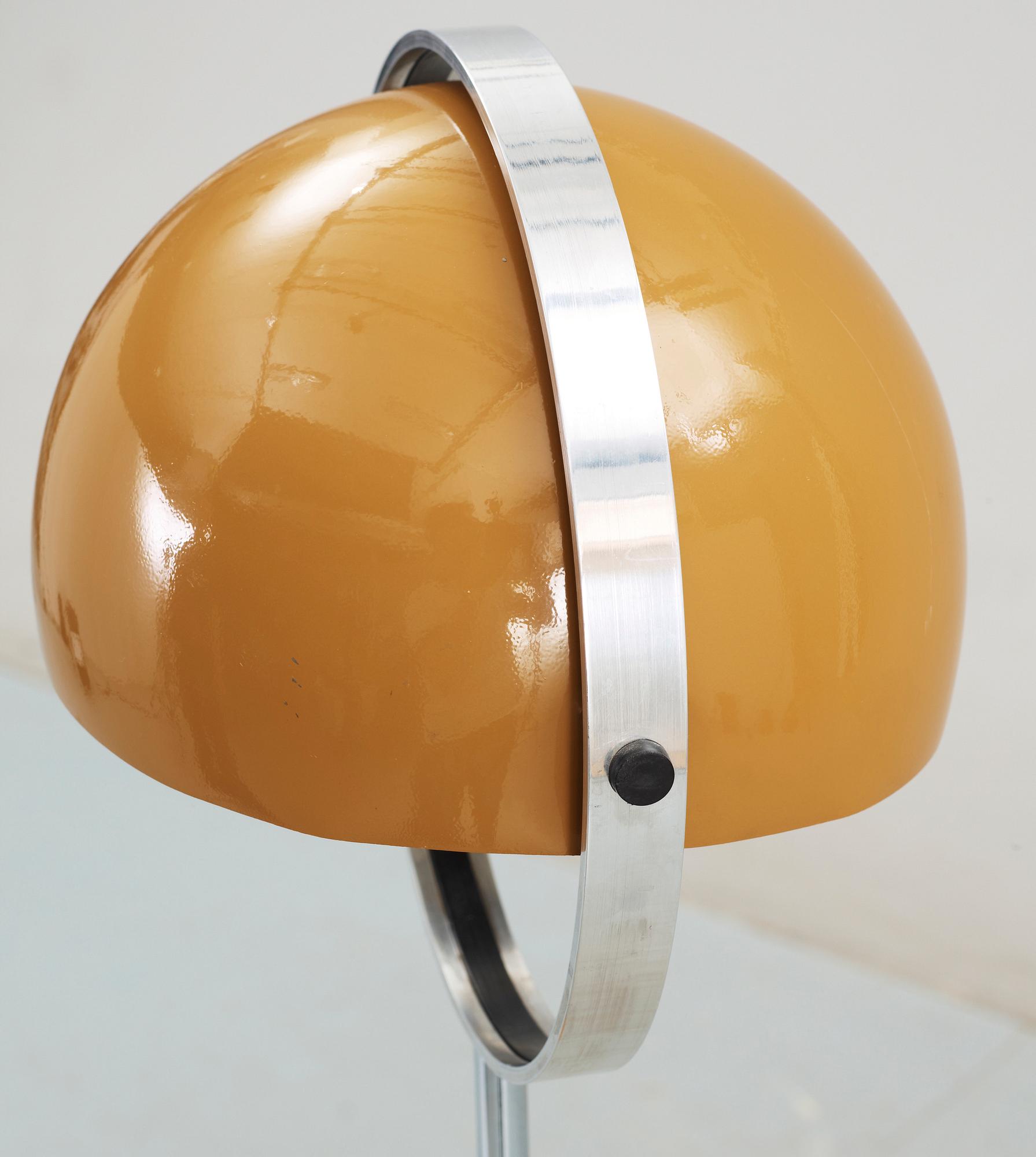 GOLVLAMPA, Danmark, märkt Dante Sele? Copenhagen, Denmark. 1960/70-tal.