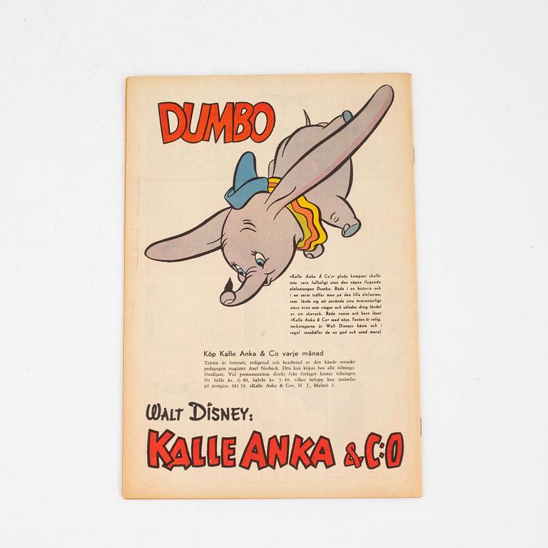 Comic book, "Kalle Anka & Co" No. 2, 1949.