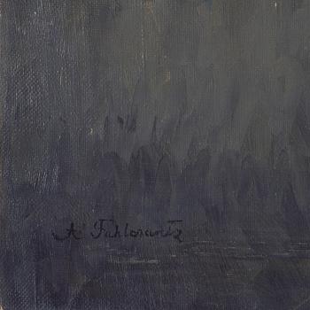 Axel Fahlcrantz, "Stillhet".