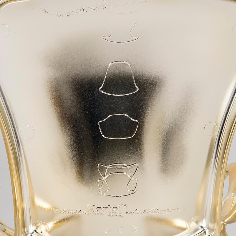 Philippe Starck & Eugeni Quitllet, stolar, 4 st, "Masters" Kartell, Italien.