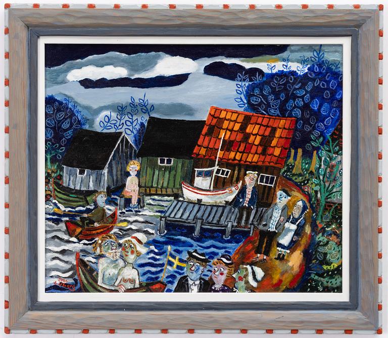 Sven Lidberg, "Skärgårdsflört".