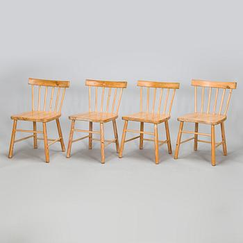 Aino Aalto, four 1940s '641' chairs for Tornator Oy.