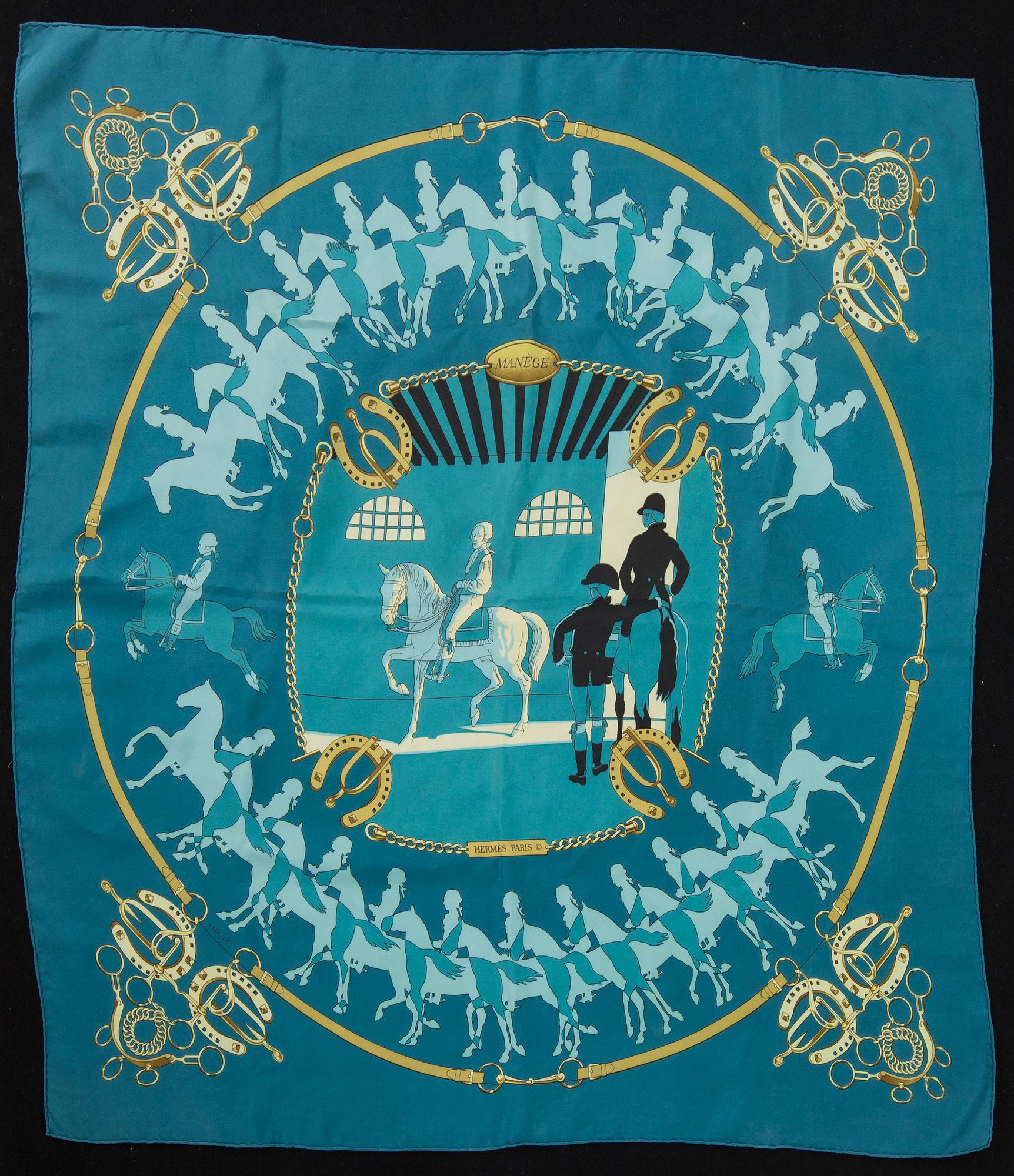 SCARF, "Manège", Hermès.