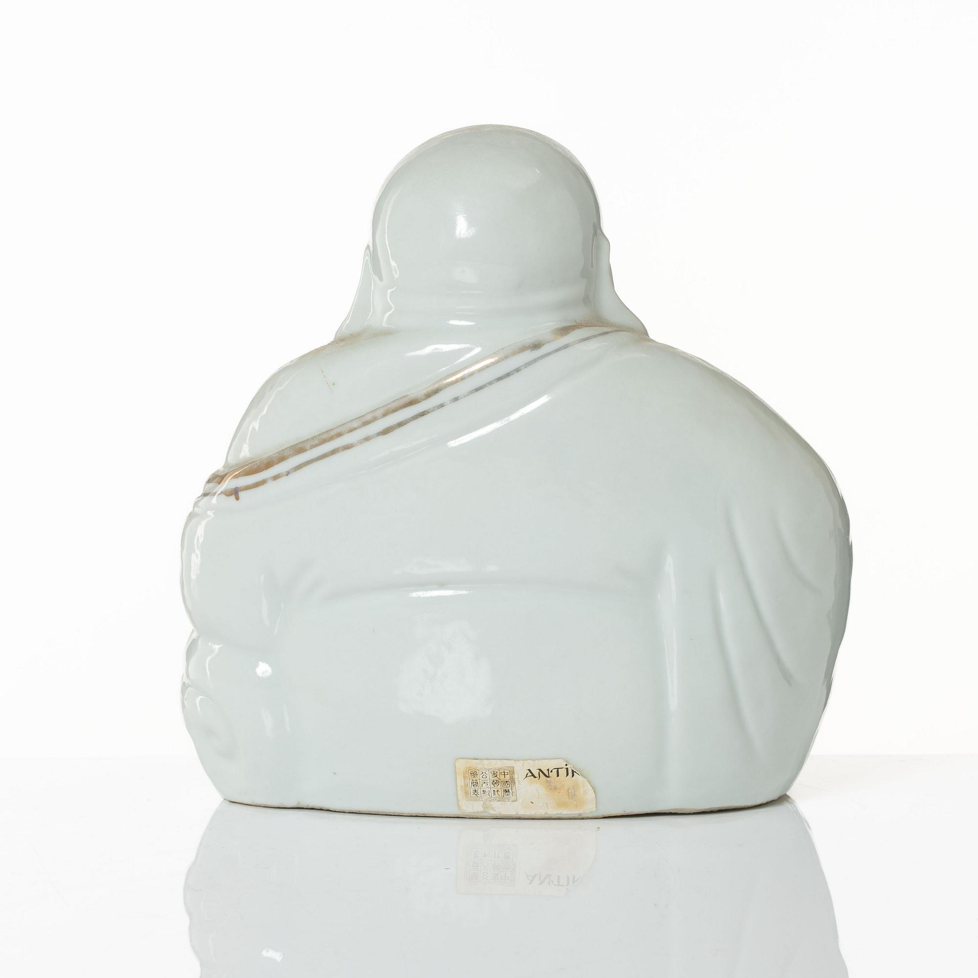 Buddha, Budai, porslin, Kina, 1900-tal.