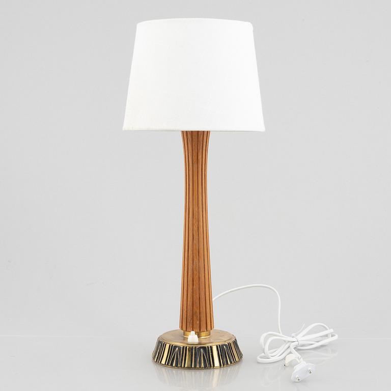 Bo Råman, table lamp, model E 1141, Asea. Mid-20th century.