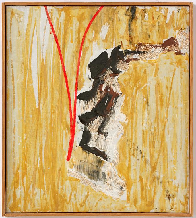 Rune Jansson, oil on canvas, signed and dated -59.