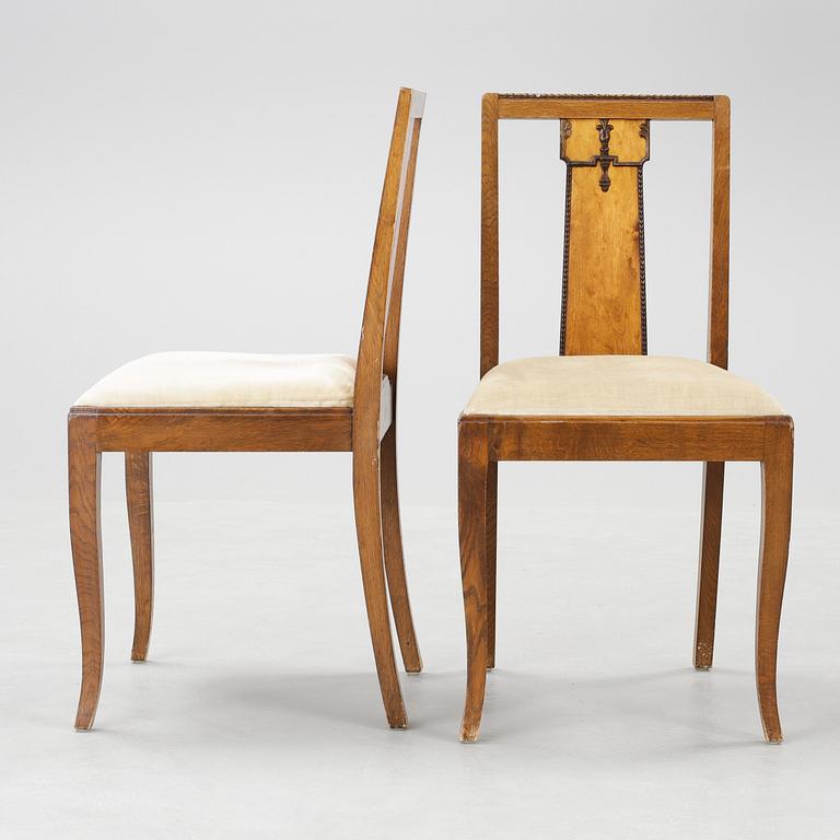 STOLAR, 4 stycken, Sverige, 1920/30-tal.