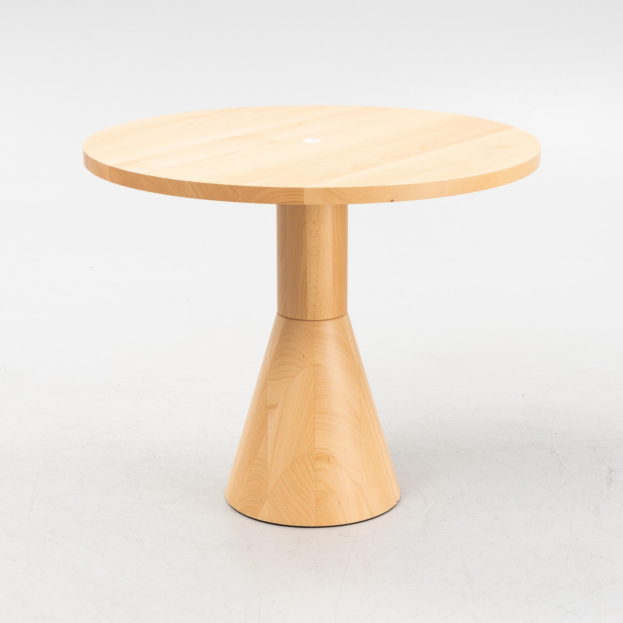 Chris Martin, a beech 'Draft Table' Massproductions.
