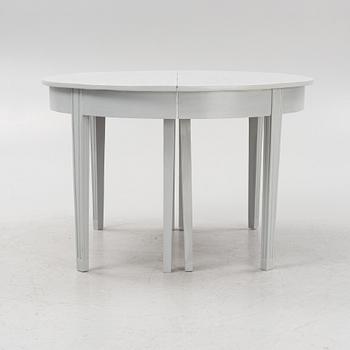 Matbord, gustaviansk stil, sent 1800-tal.
