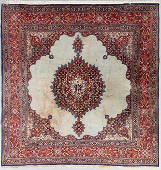 Oriental rug, Moud, 198x200 cm.