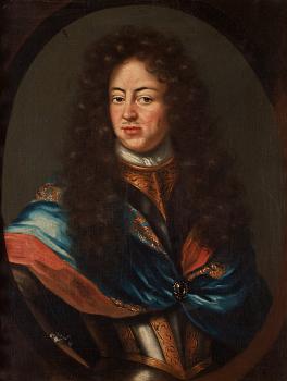 791. Martin Mijtens d.ä Attributed to, "King Karl XI" (1655-1697).