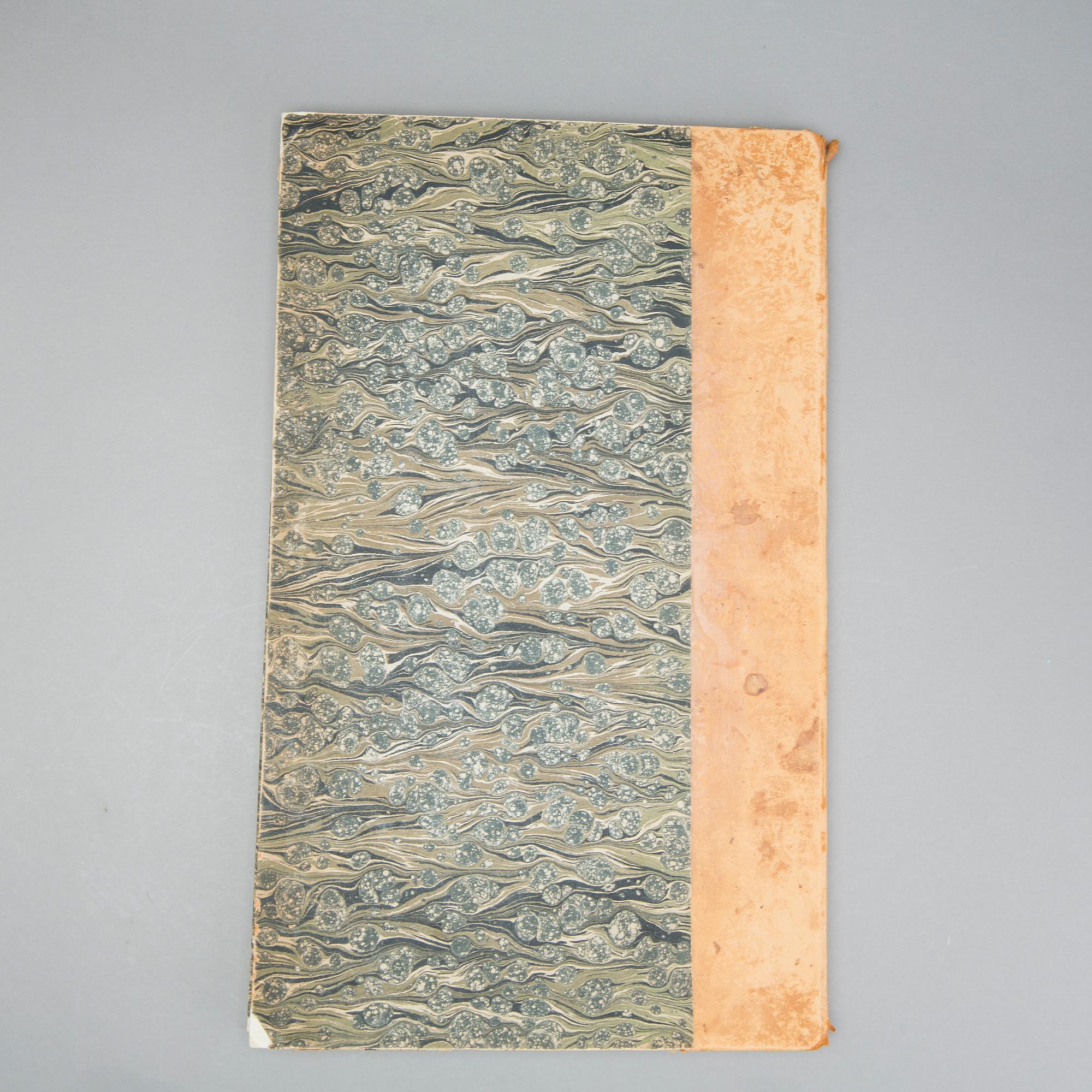 JOHAN BAPTISTA HOMANN/HOMANN HEIRS, Atlas book, Nürnberg,after 1737 med 15 maps (of 20). 1744.