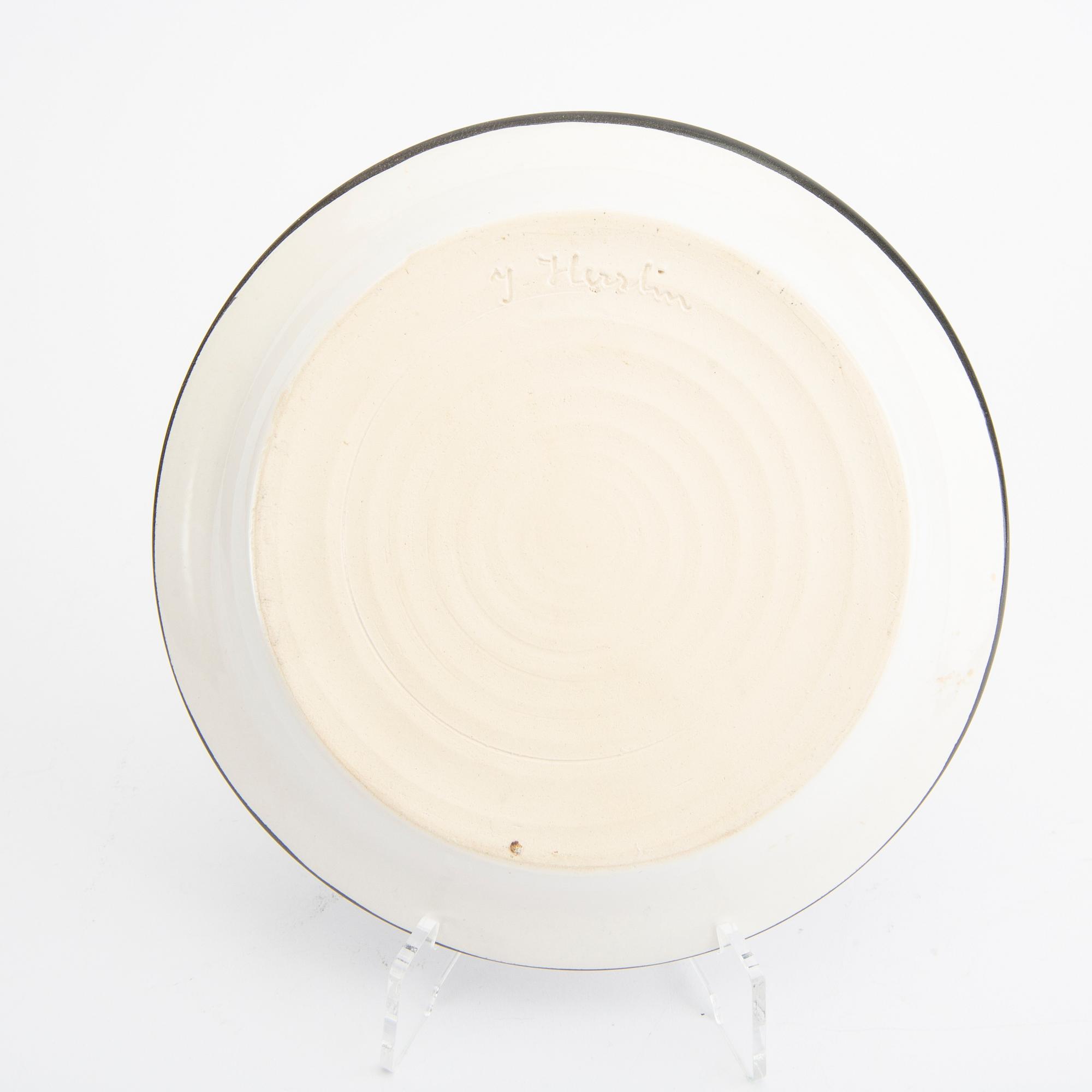 Ingrid Herrlin, skulptur stengods signerad.