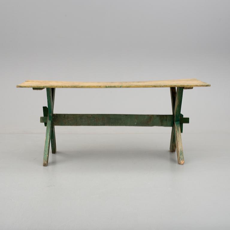 MATBORD, s k bockbord, 1900-talets första hälft.