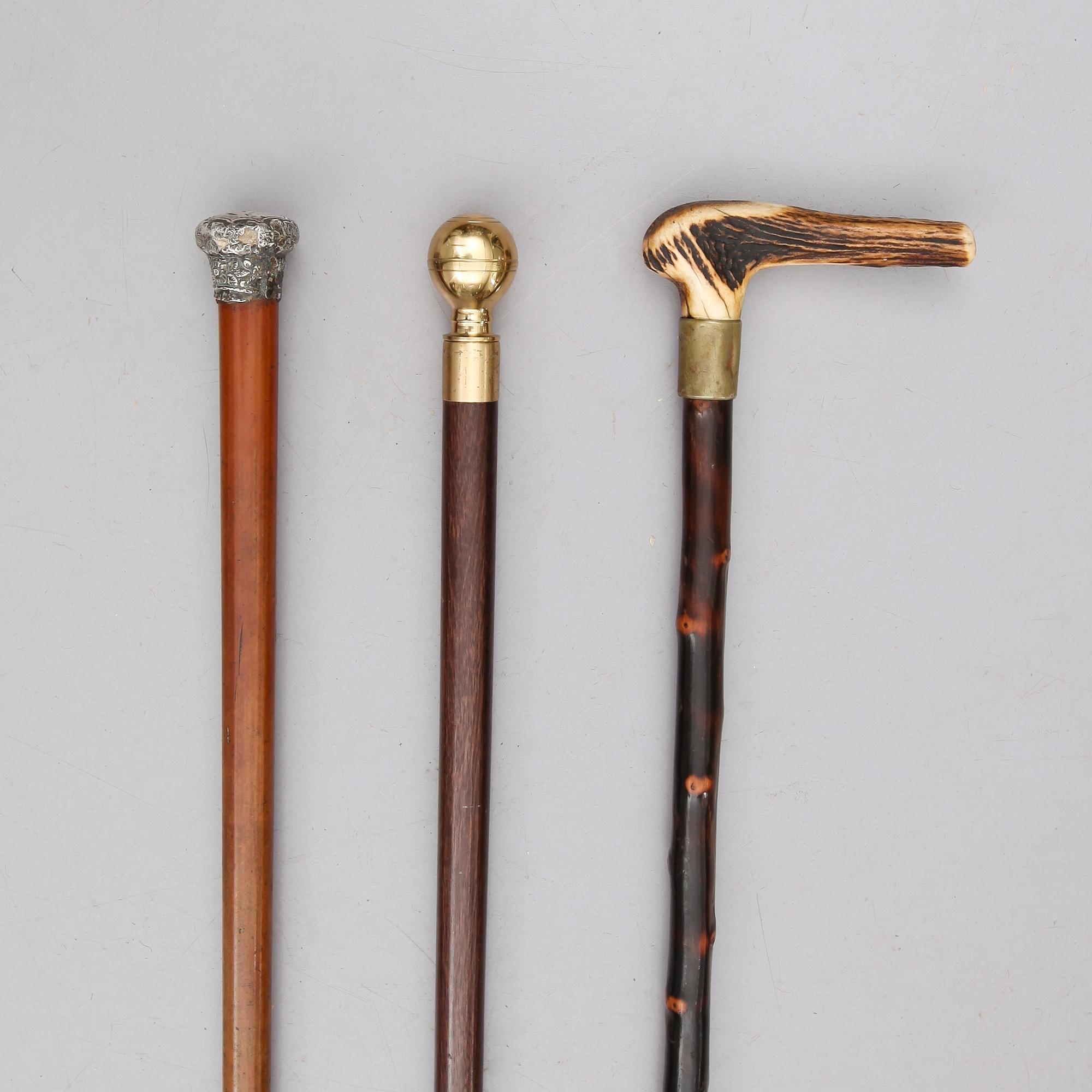 KÄPPAR, 3 st, England, 1800-/1900-tal.