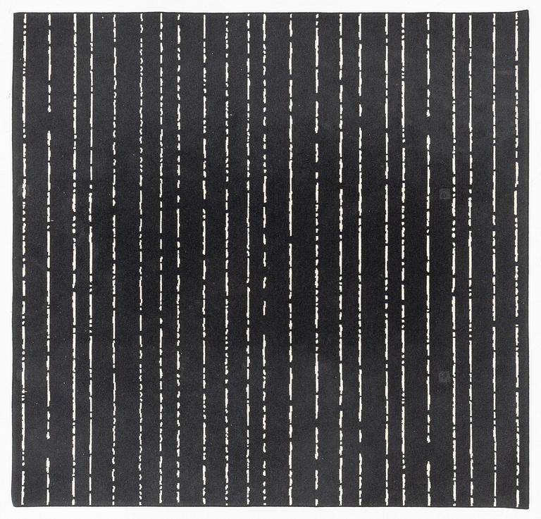 Claesson Koivisto Rune, a hand tufted rug, 'Pinstripe', Kasthall, circa 238 x 228 cm.