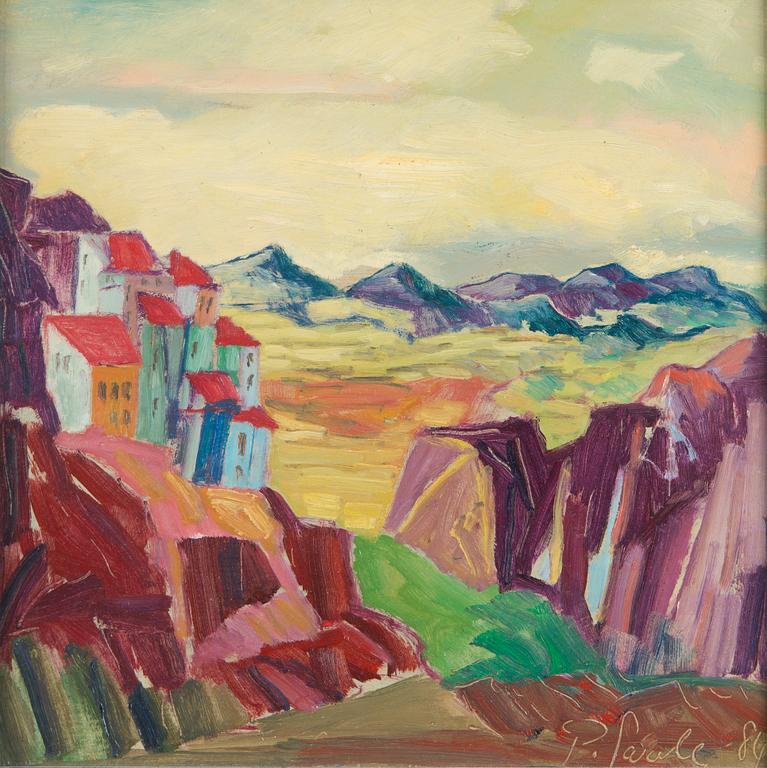 Paavo Sarelli, Bergsby.