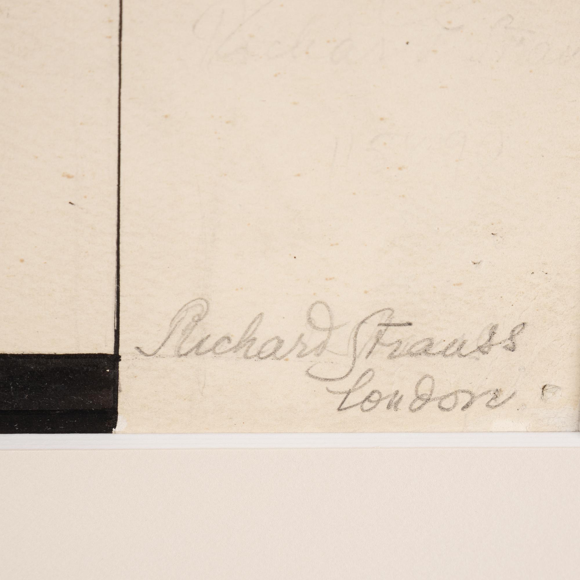 Einar Nerman, ink on paper, signed.